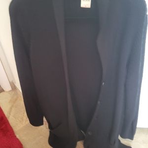 Dark Blue Oversized Sweater